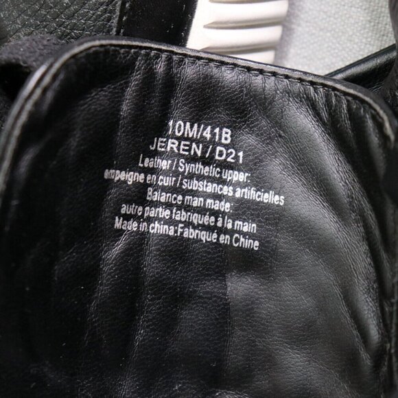 Karl Lagerfeld Hi Top Leather Sneakers Mens 10 Zip Up Black FLASH SALE - Picture 2 of 16